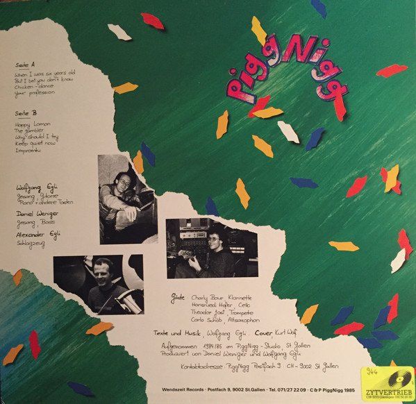 Dischi in vinile: LP PIGGNIGG - The Gambler – Usato da Bettlach venduto da galileo-records 1