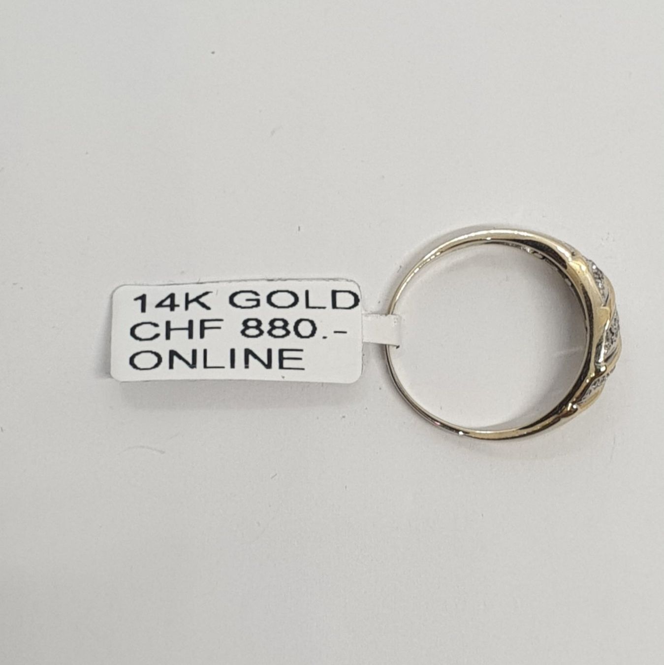 Anelli: Echt 14K Gold Ring – Usato da Luzern venduto da Goldhaus-Luzern 1