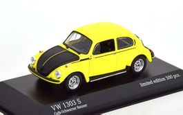 VW Käfer 1303 S GSR 1973 gelb / matt-schwarz       1:43