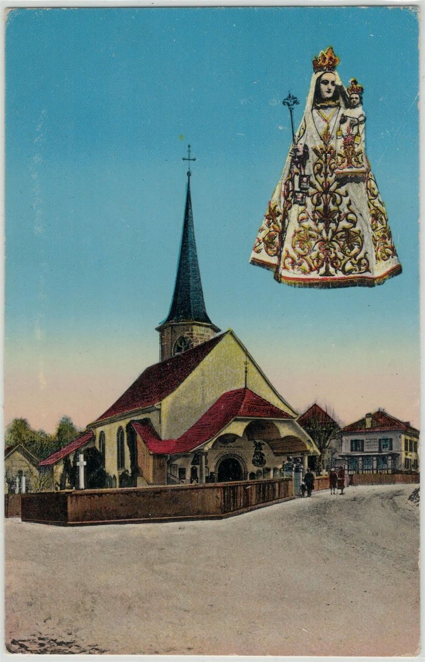 Cartoline postali: FR 30 Bourguillon Sanctuaire Notre Dame – Usato da Fribourg venduto da philafri
