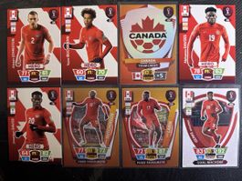 PANINI / Adrenalyn XL Qatar 22 / 8x Canada Set ⚽️ / 1Fr.!
