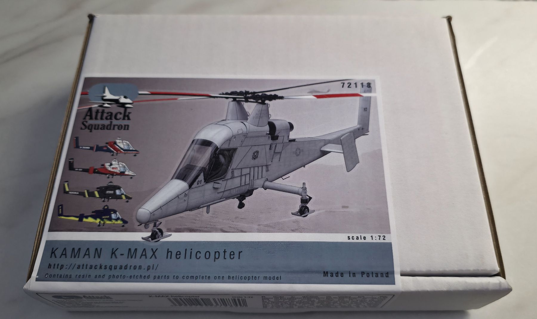 Modellbausätze & Standmodelle: Attack Squadron 1/72 Kaman K-MAX – Neu und originalverpackt aus Genève von Rongeur-sournois