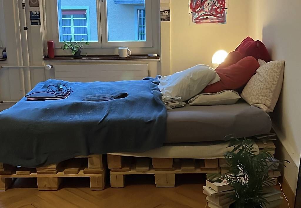Lits: Bett aus Paletten – D'occasion à Bern par nin_jz5t