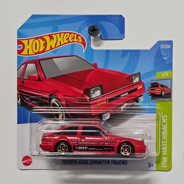 Hot wheels toyota corolla ae86 sprinter trueno apex (Neu und ...