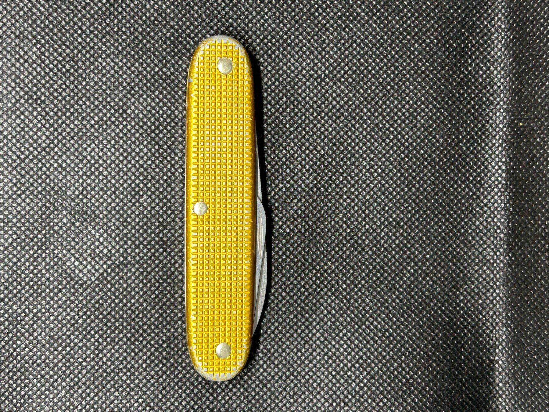 Victorinox Coltelli tascabile: Victorinox Pruner Alox Gold - Bugnard – Difettoso da Lausanne venduto da Retro-geek 8