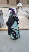 Set complet golf femme TaylorMade CGB + sac Sun Mountain