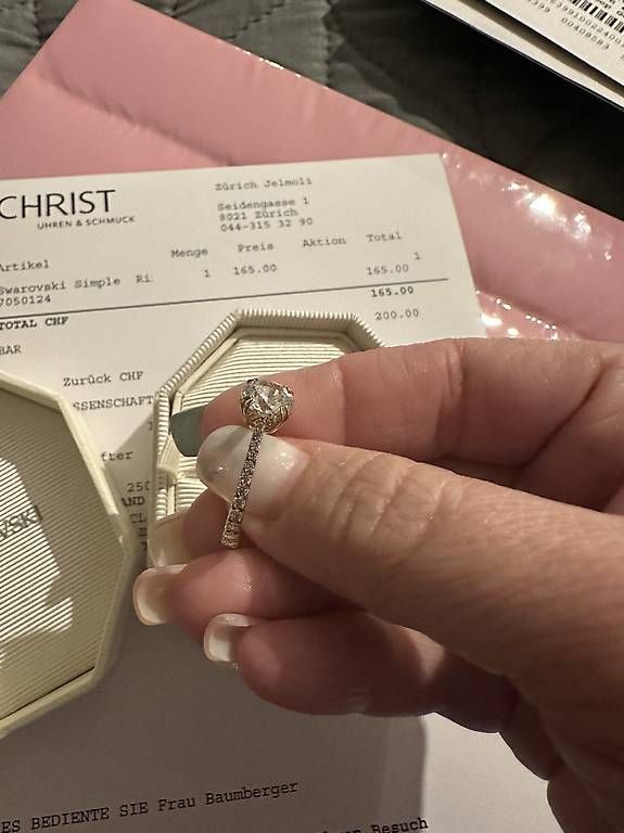 Anelli: Swarovski Ring neu ungetragen – Usato da Schaffhausen venduto da jul_nt8x 2