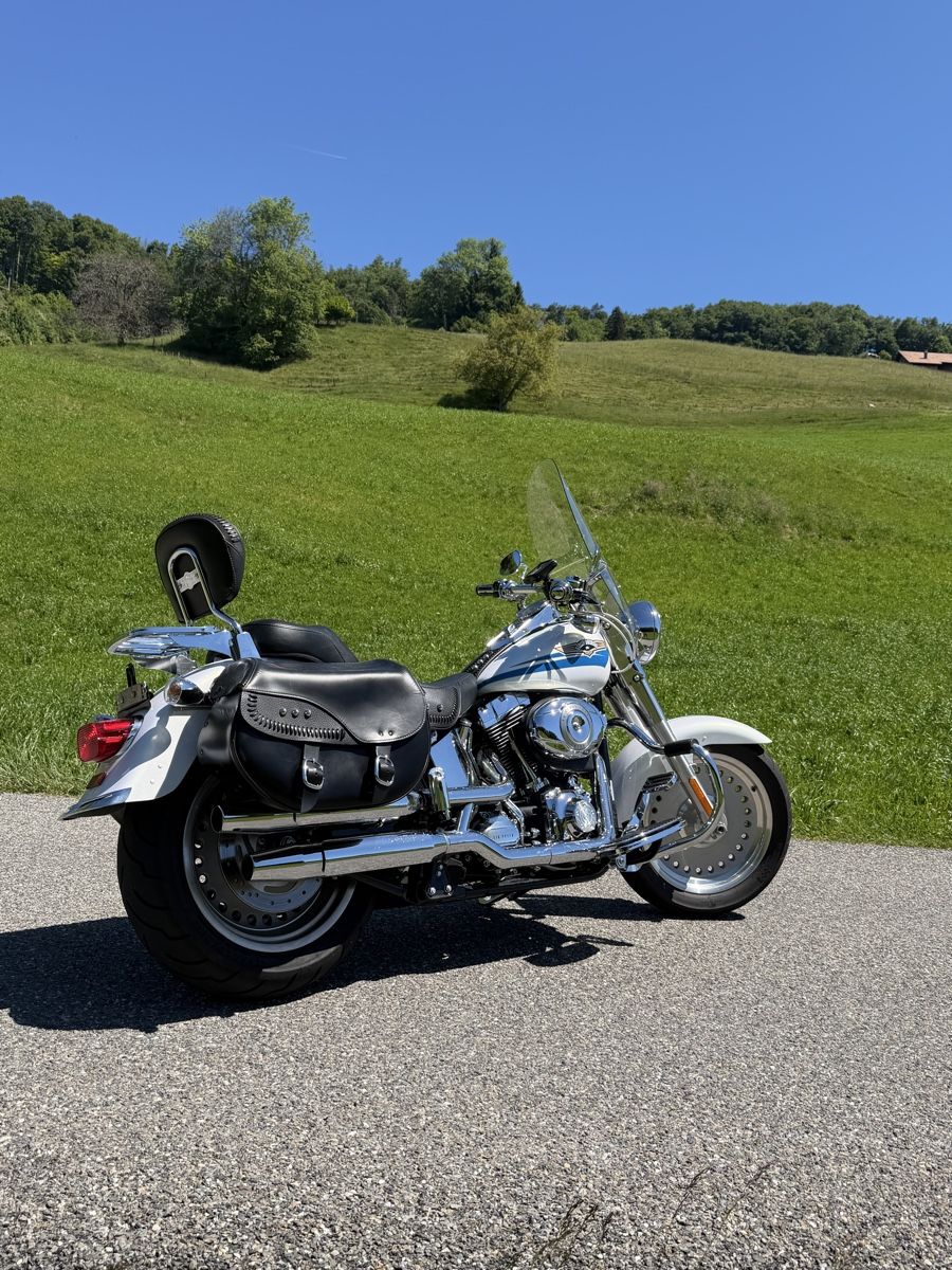Harley-Davidson Chopper: Harley-Davidson Fat Boy FLSTF – Usato da hausen am albis venduto da rom_5zdn 3