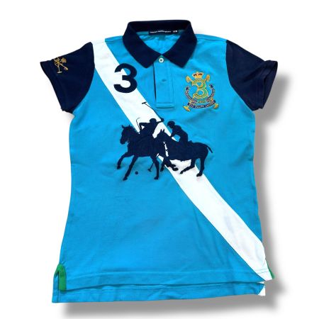 Ralph Lauren Sport women's sommer polo Poloshirt strickerei