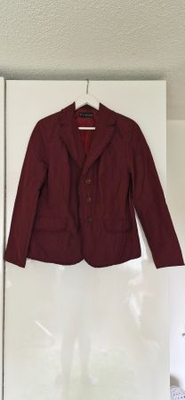 Retro red blazer
