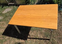 Campingtisch Outwell - Kamloops mit Bambustischplatte