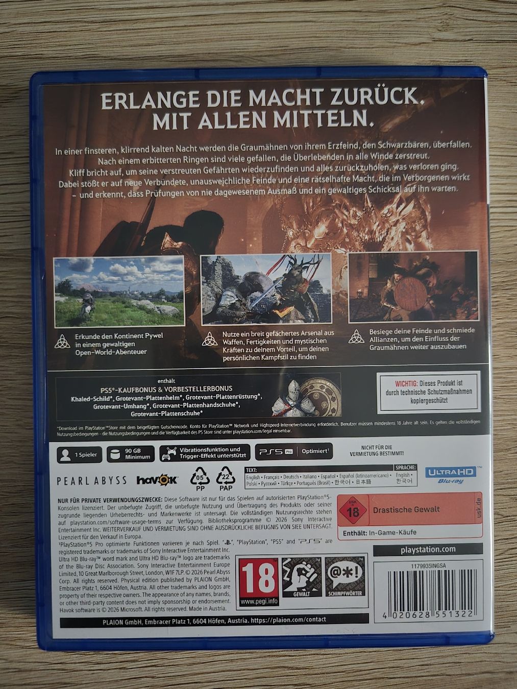 Jeux: Crimson Desert PS5 – D'occasion à Winterthur par sar_lt9f 1
