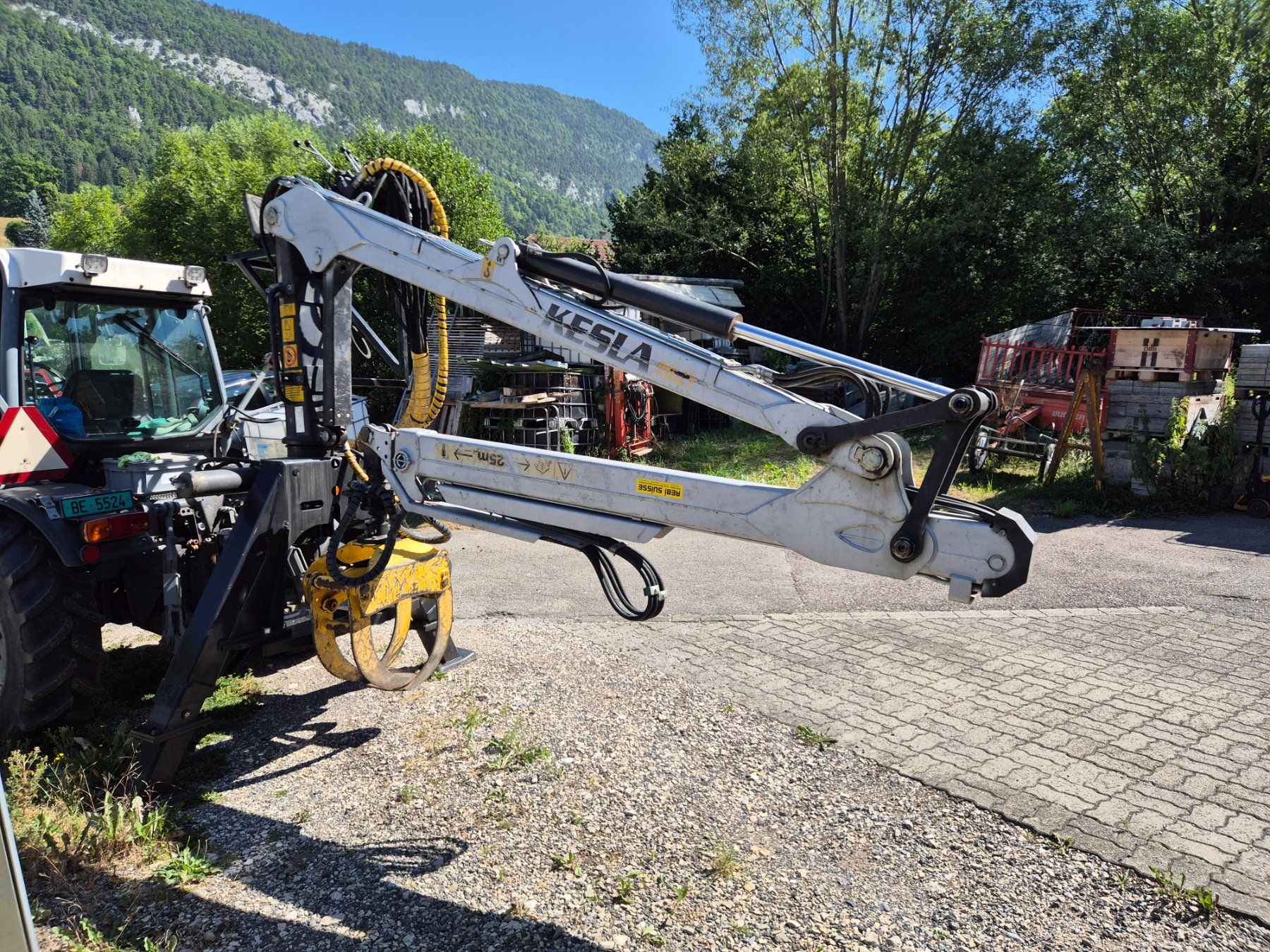 Gru: grue forestière forstkran KESLA – Usato da Malleray venduto da Jimm24 7