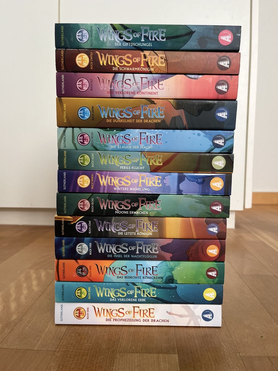 Libri: Wings of Fire 1 - 13 – Nuovo (secondo la descrizione) da Berg am Irchel venduto da fam_t8nz 1