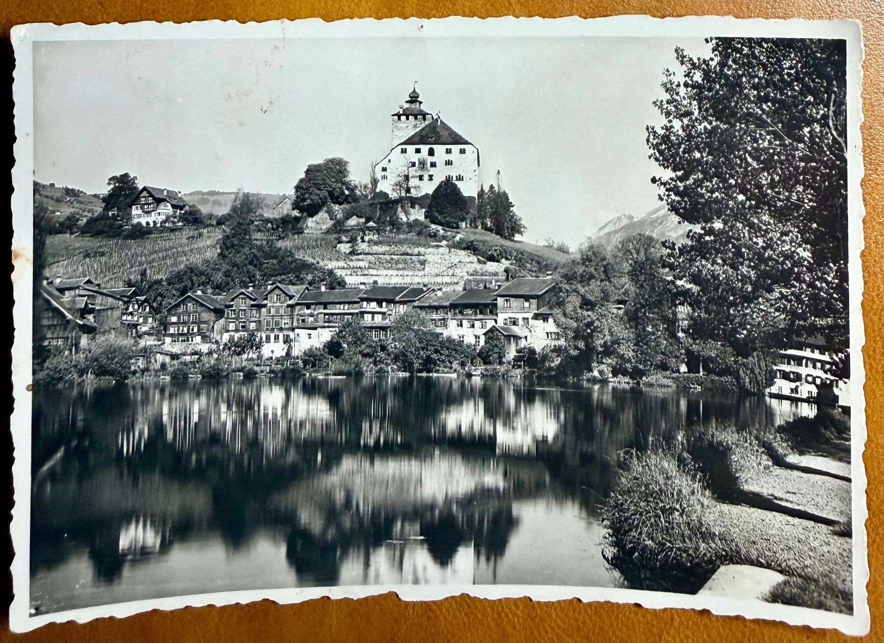Cartoline postali: Werdenberg - 1939 – Usato da Lutry venduto da Ediego