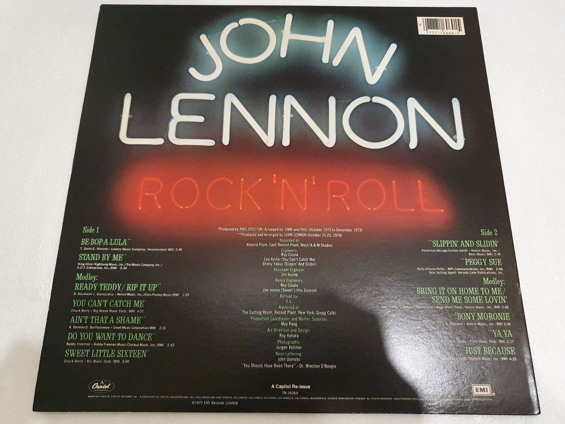 Schallplatten: John Lennon – Rock 'N' Roll – Gebraucht aus Uster von Vinyl-Leidenschaft 1