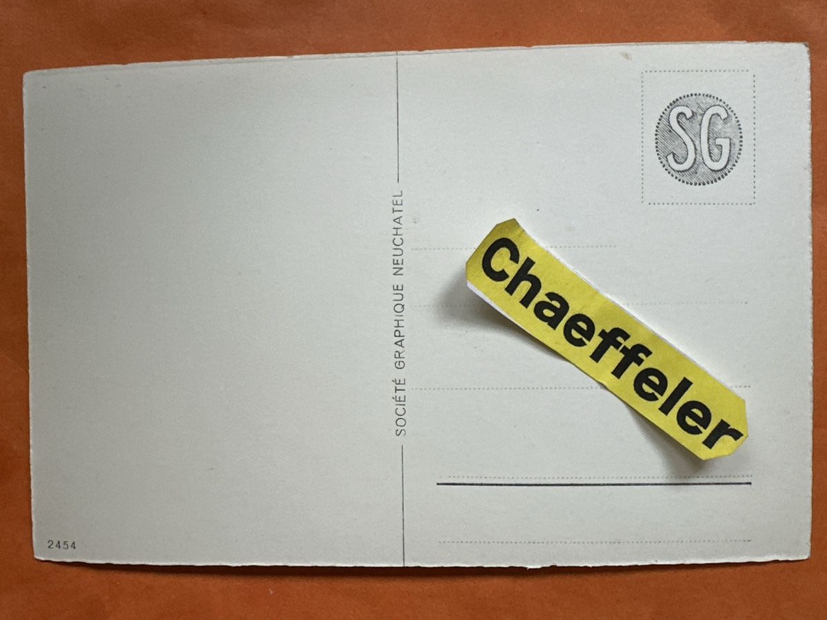 Cartoline postali: Alte Ansichtskarte Gstaad - Souvenir, ungebraucht! – Usato da Zürich venduto da Chaeffeler 1