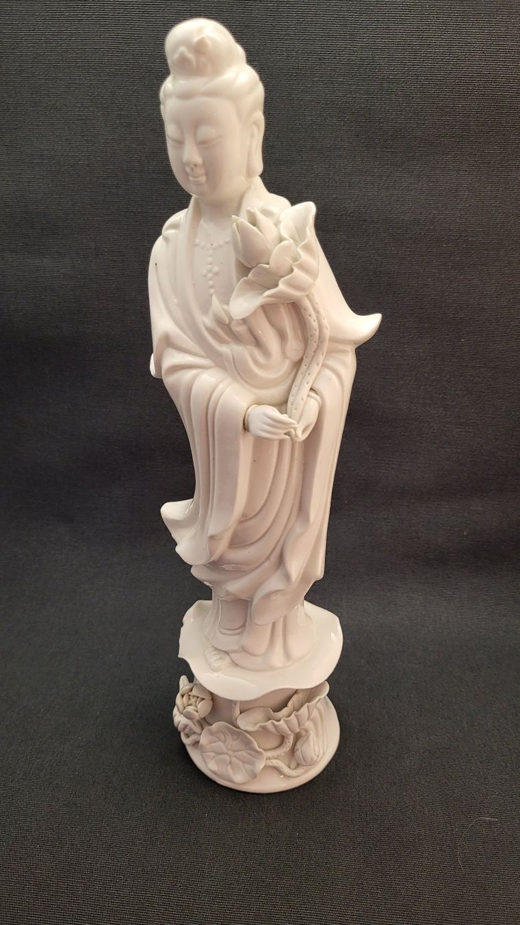 Statuette: Guanyin Porzellan Figur – Usato da Basel venduto da spinne02 1