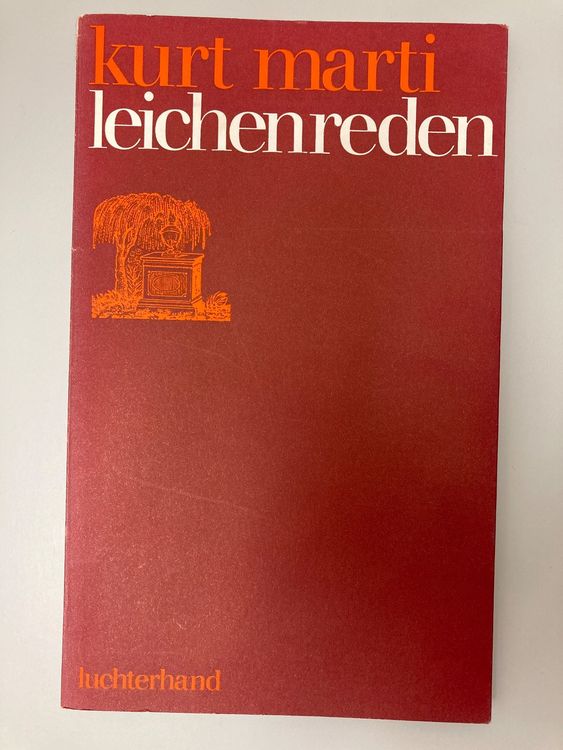 Kurt Marti, Leichenreden Kaufen auf Ricardo