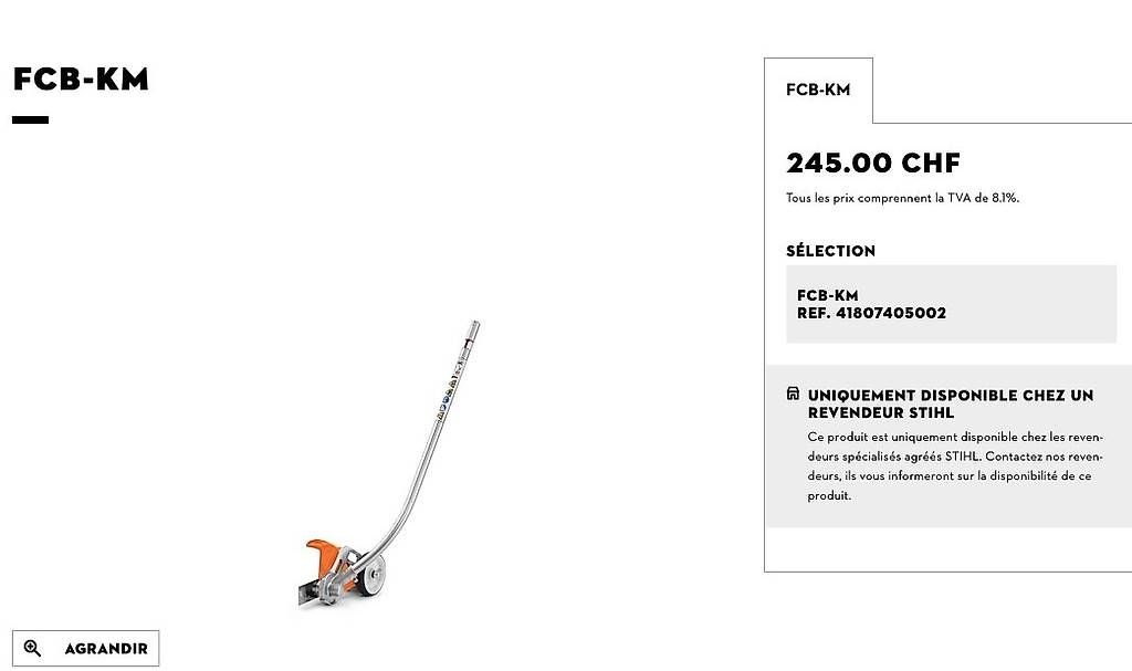 Stihl Rasenmäher: Coupe Bordures STIHL – Gebraucht aus Lausanne von gullible 3