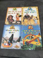 Micky Maus Fragt Warum Wissensbücher, 4 Bände, Top Zustand