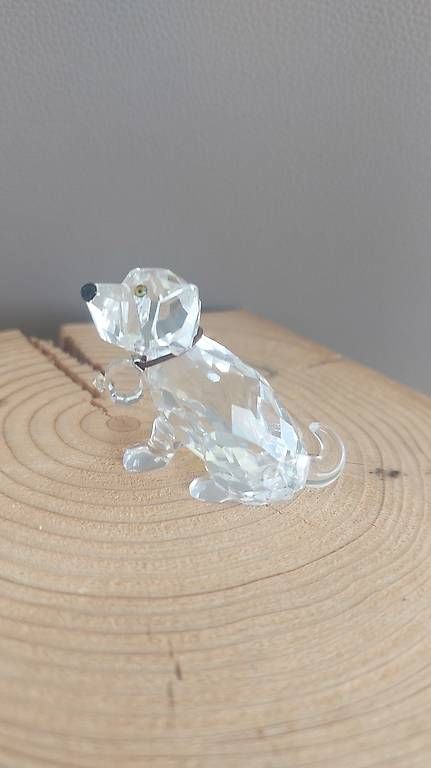 Swarovski Figuren: Swarovski Kristallfiguren Hund – Gebraucht aus Altendorf von dasu2 3