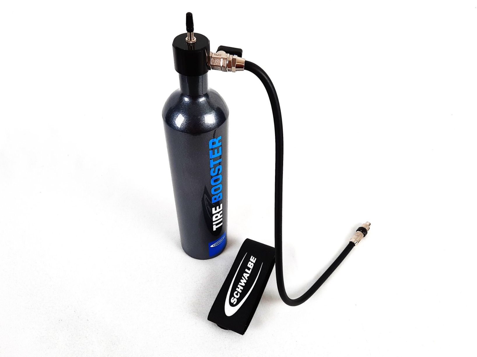 Schwalbe Pompe: SCHWALBE-Tire-Booster-Tubeless – Nuovo (secondo la descrizione) da Beinwil am See venduto da Restwert_Beinwil 1