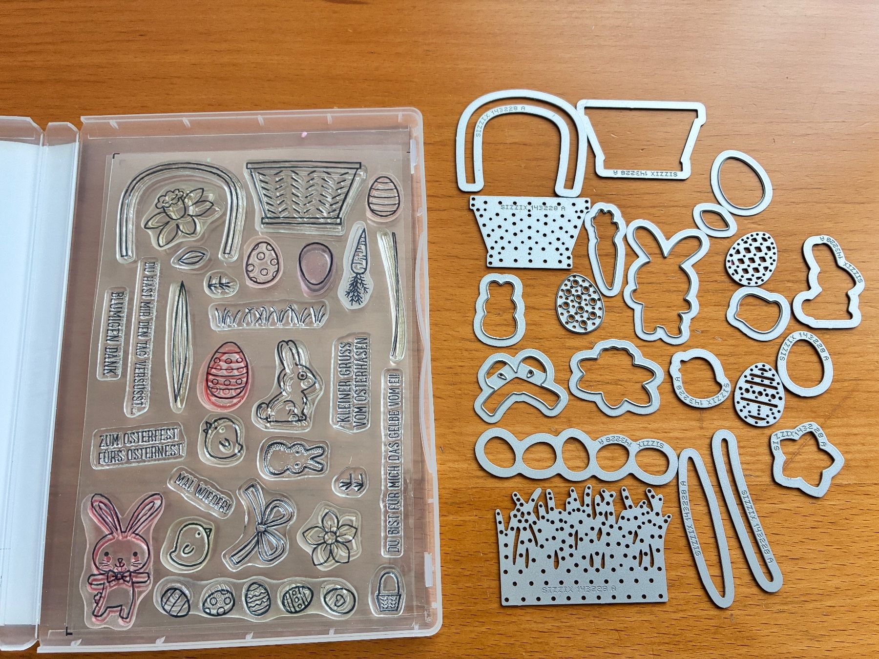 Stampin' up! Timbri: Stampin' Up! Stempel und Stanzen "Osterkörbchen" – Usato da Glattfelden venduto da Qwerasdf 1