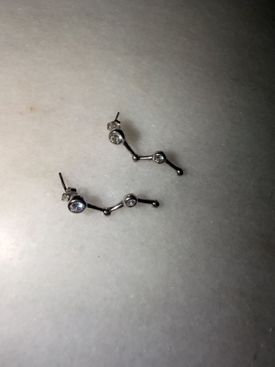 Boucles d'oreille: 925 Sterling Silber Ohrringe Astrologie  – Neuf avec emballage d'origine à St. Gallen par DominoVintage 1