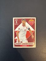 2022 Panini WM Extra Sticker Robert Lewandowski