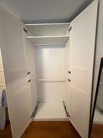 PAX Kleiderschrank weiss, 100 × 236 cm
