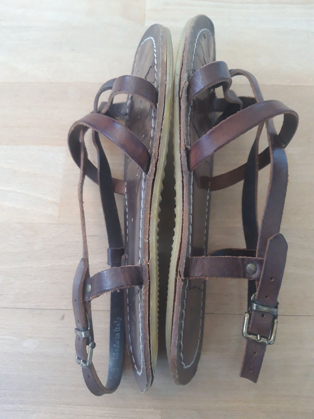 Scarpe da donna: Römer Riemen Sandallen Navyboot Leder Boho Ethno – Usato da Feuerthalen venduto da tanatha_st 2