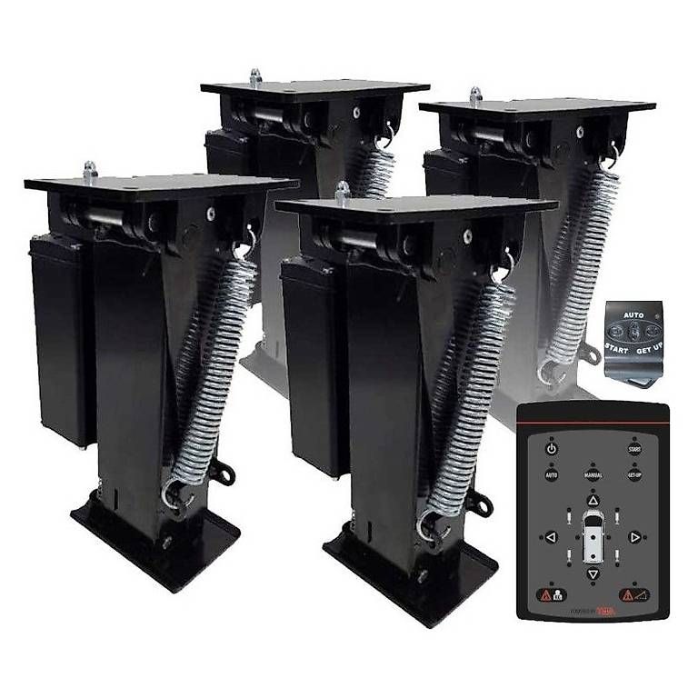 Autres décorations & accessoires: livellamento automatico per Camper piedini stabilizzare – D'occasion à S. Antonino par Campertech