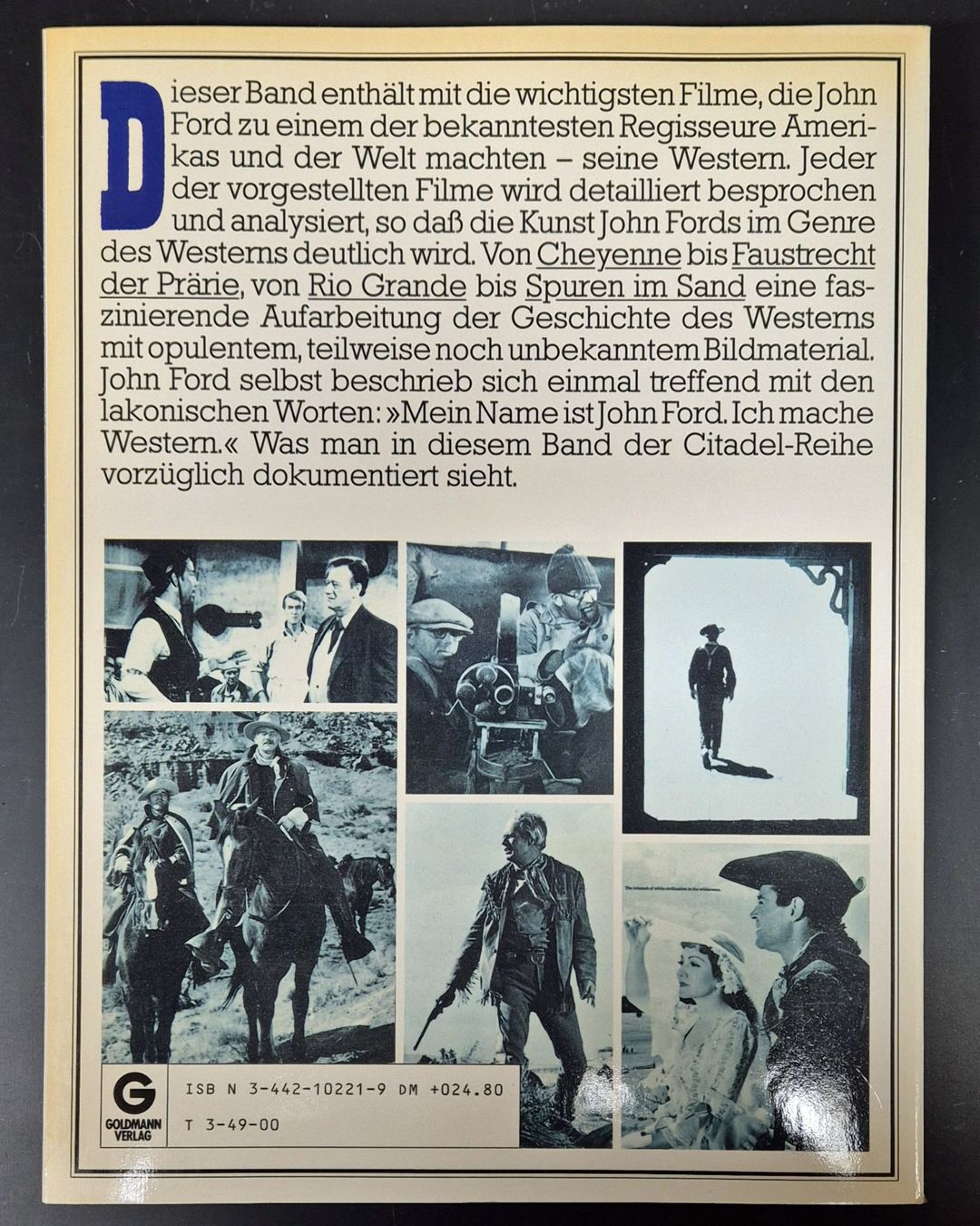 Libri: Die Western von John Ford – Usato da Chur venduto da big_5zx8 1