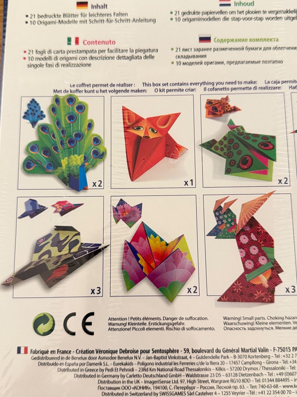Bastelsets: Kit Origami Sentosphère Bastelset NEU – Neu und originalverpackt aus Teufen AR von Maleaa 2