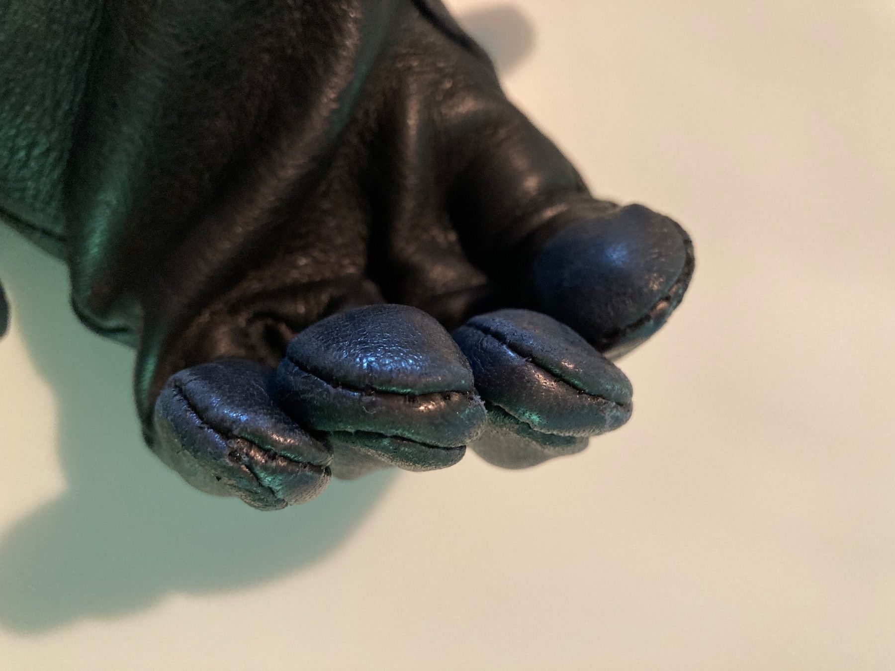 Guanti & manicotti: Western Lederhandschuhe/Gauntlet Glove – Usato da Winterthur venduto da wintidizi 3