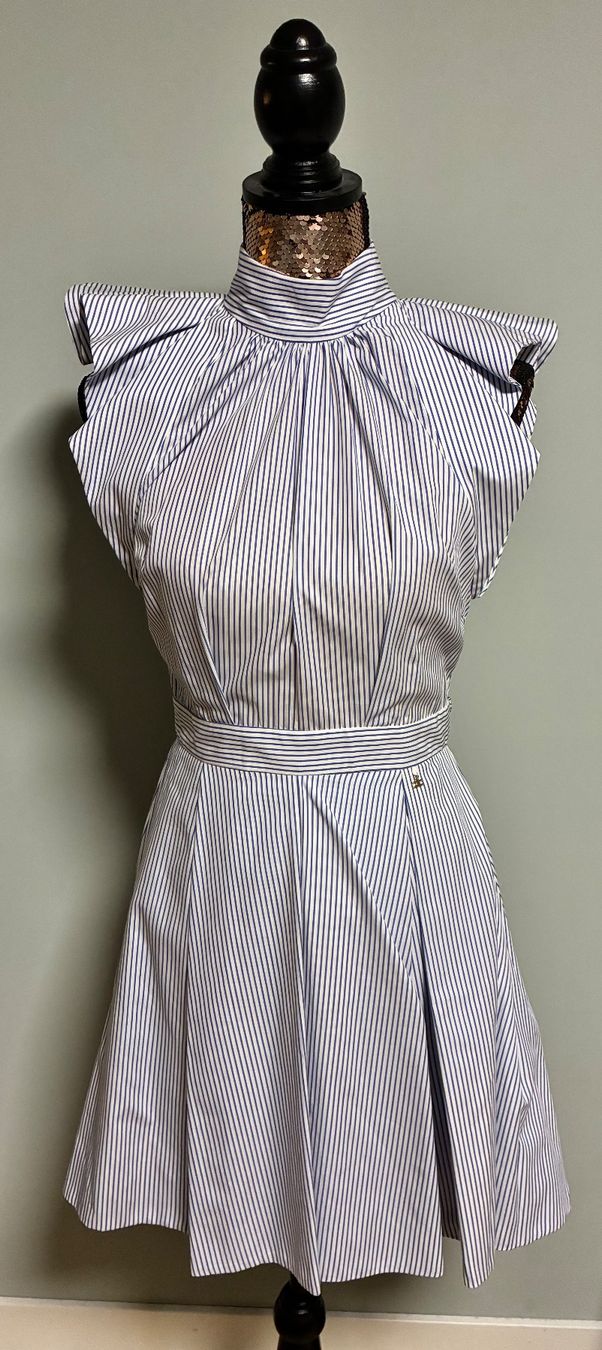 Vestiti: ELISABETTA FRANCHI  Minikleid mit Plissee – Nuovo (secondo la descrizione) da Baden venduto da eli_dk6t 1