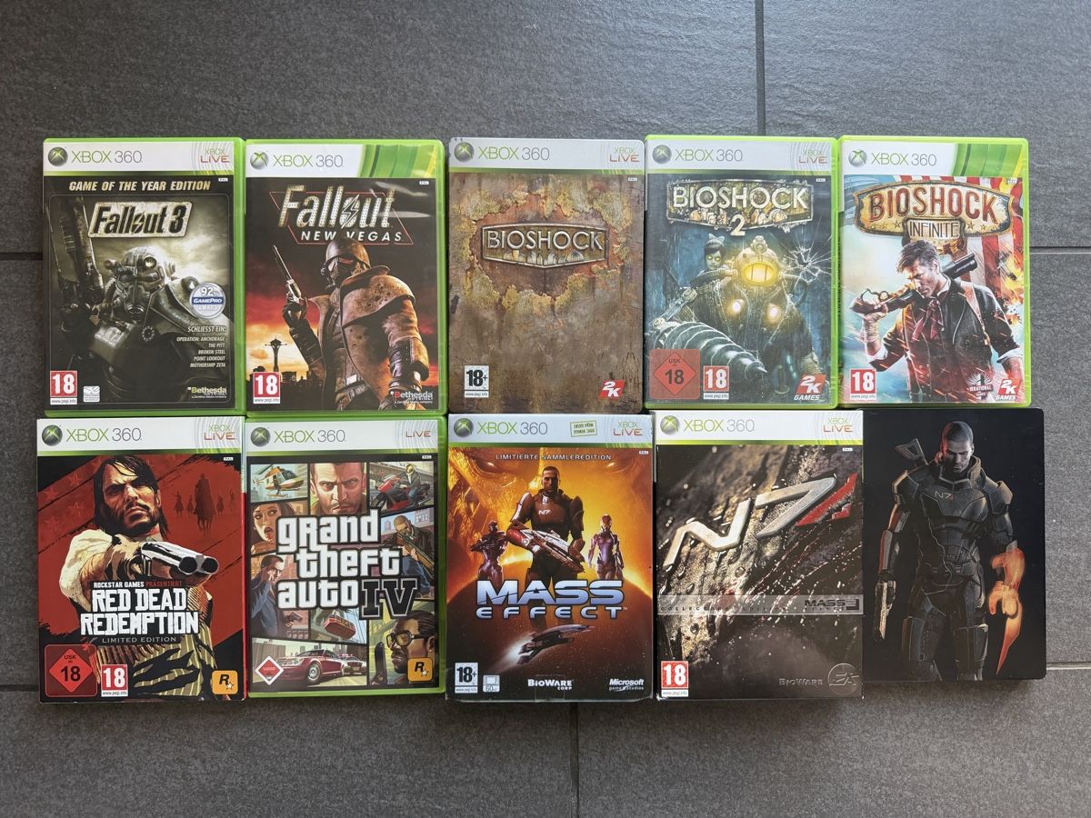 Microsoft Spiele: Xbox 360 Spiele Sammlung – Gebraucht aus Zürich von cENS0R 1