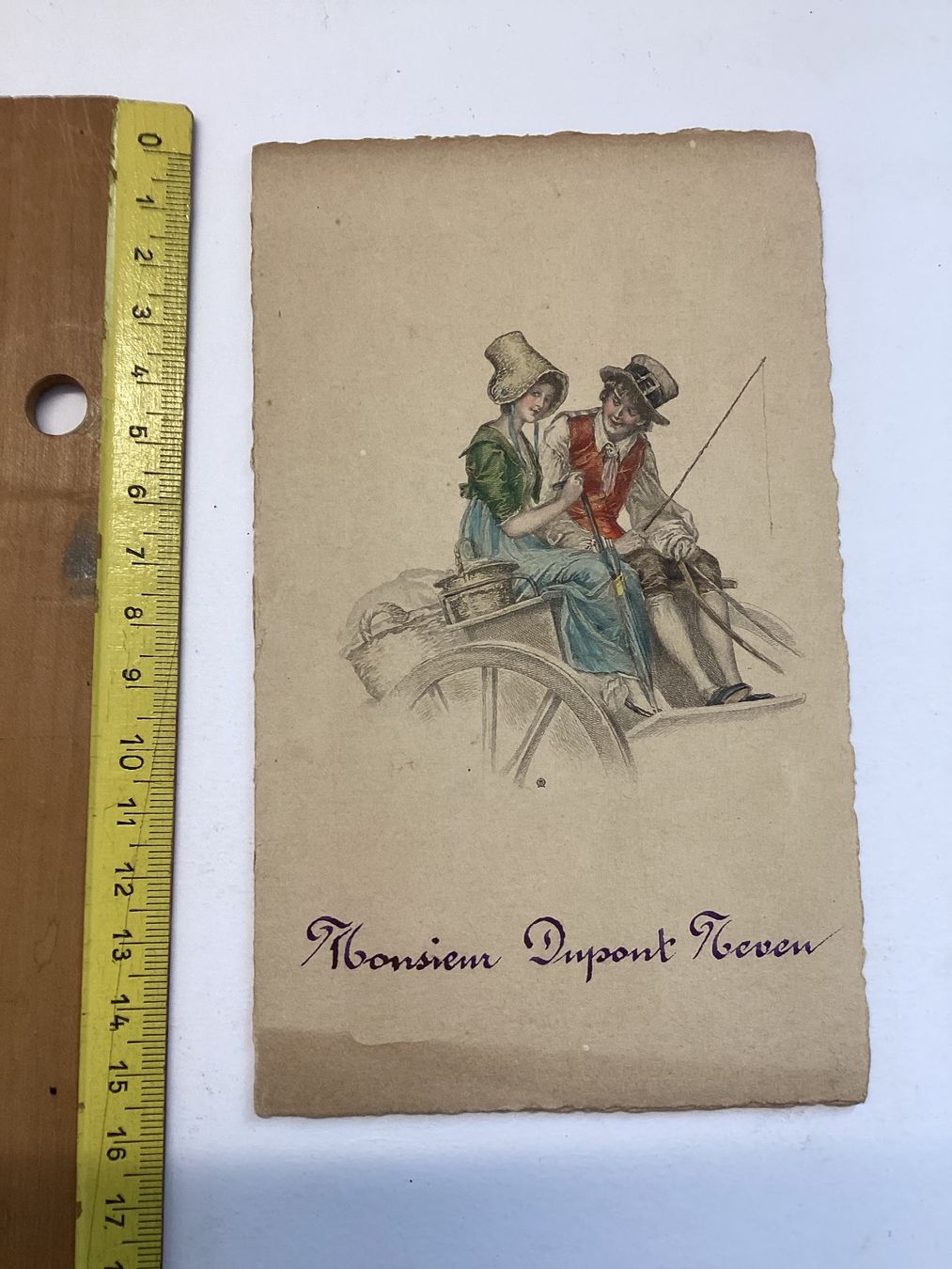 Karten: Antike Menu Karte 1905 – Gebraucht aus Eglisau von mar_5rn2 2