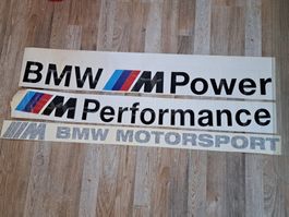 BMW Aufkleber Set M Power Performance Motorsport
