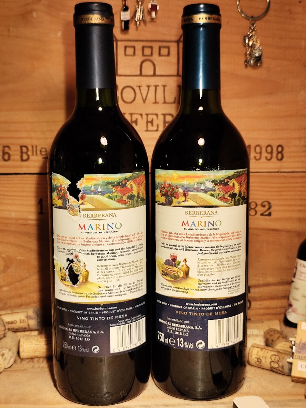 Wein: 3 x 2013 Berberana Marino tempranillo – Neu und originalverpackt aus Büsserach von Vintage-vins 3