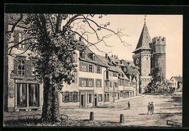 Basel, Spalengraben und Spalentor