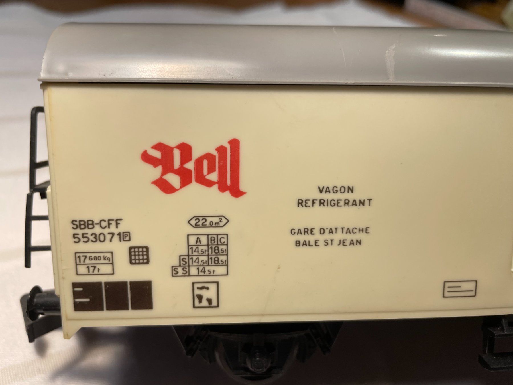 Lima Modellini di ferrovie: Kühlwagen Bell Spur 0 – Usato da Unterengstringen venduto da hho_gl2b 3