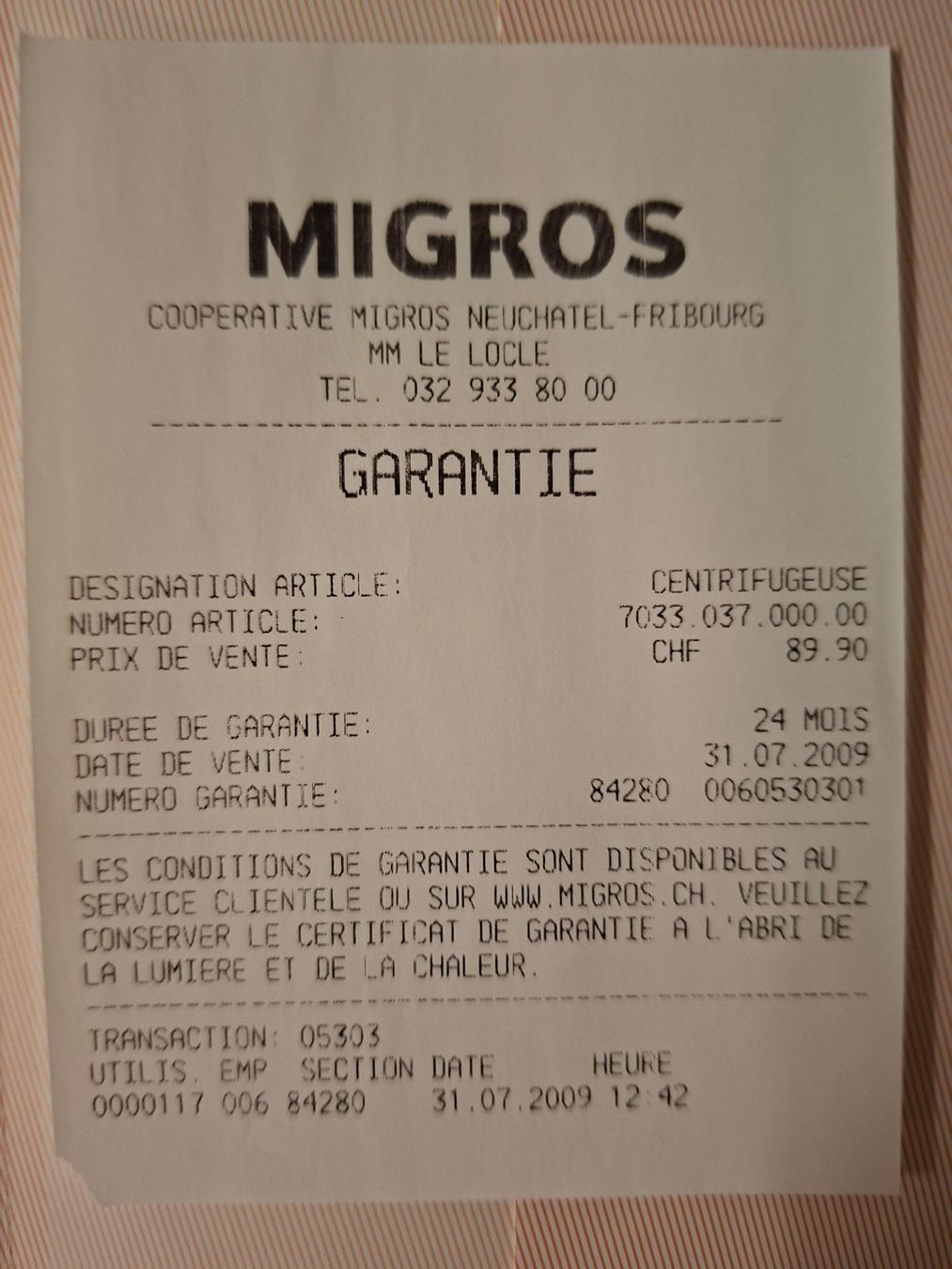 Migros Küchengeräte: Extracteur de jus - Entsafter – Gebraucht aus Le Locle von Lelocle 5