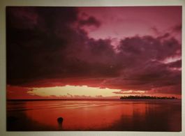 Leinwand Druck Bild Sonnenuntergang