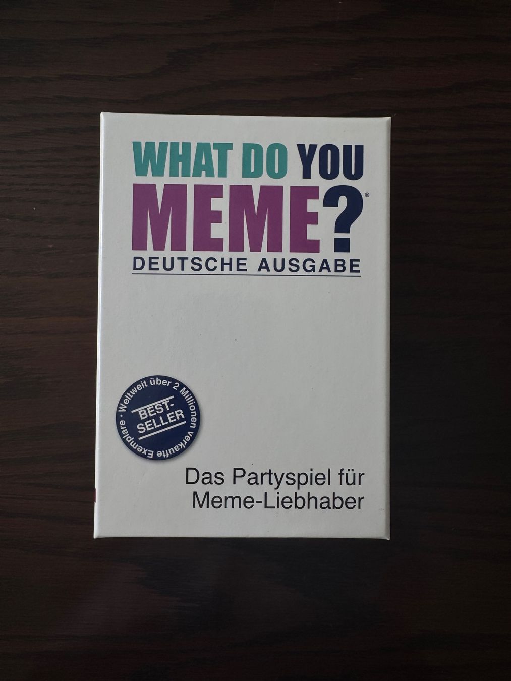Giochi: What do you Meme Deutsche Ausgabe – Nuovo (secondo la descrizione) da Binningen venduto da Dan_Shachar