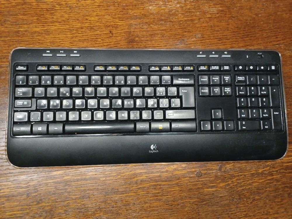 clavier sans fil logitech K520 (Gebraucht) in Servion für CHF 1 – mit ...