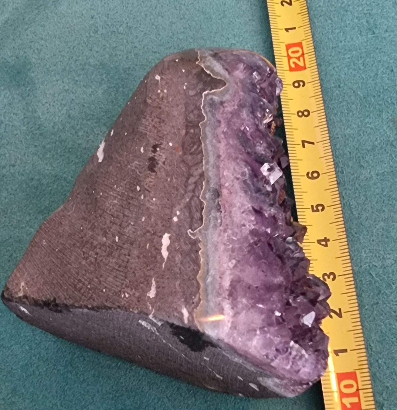 Minerali & Pietre curative: Amethyst Cluster ca. 10x10cm. – Nuovo e nell'imballaggio originale da Menziken venduto da Mirager 2