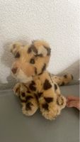 Plüschtier Leopard Stofftier gefleckt gebraucht