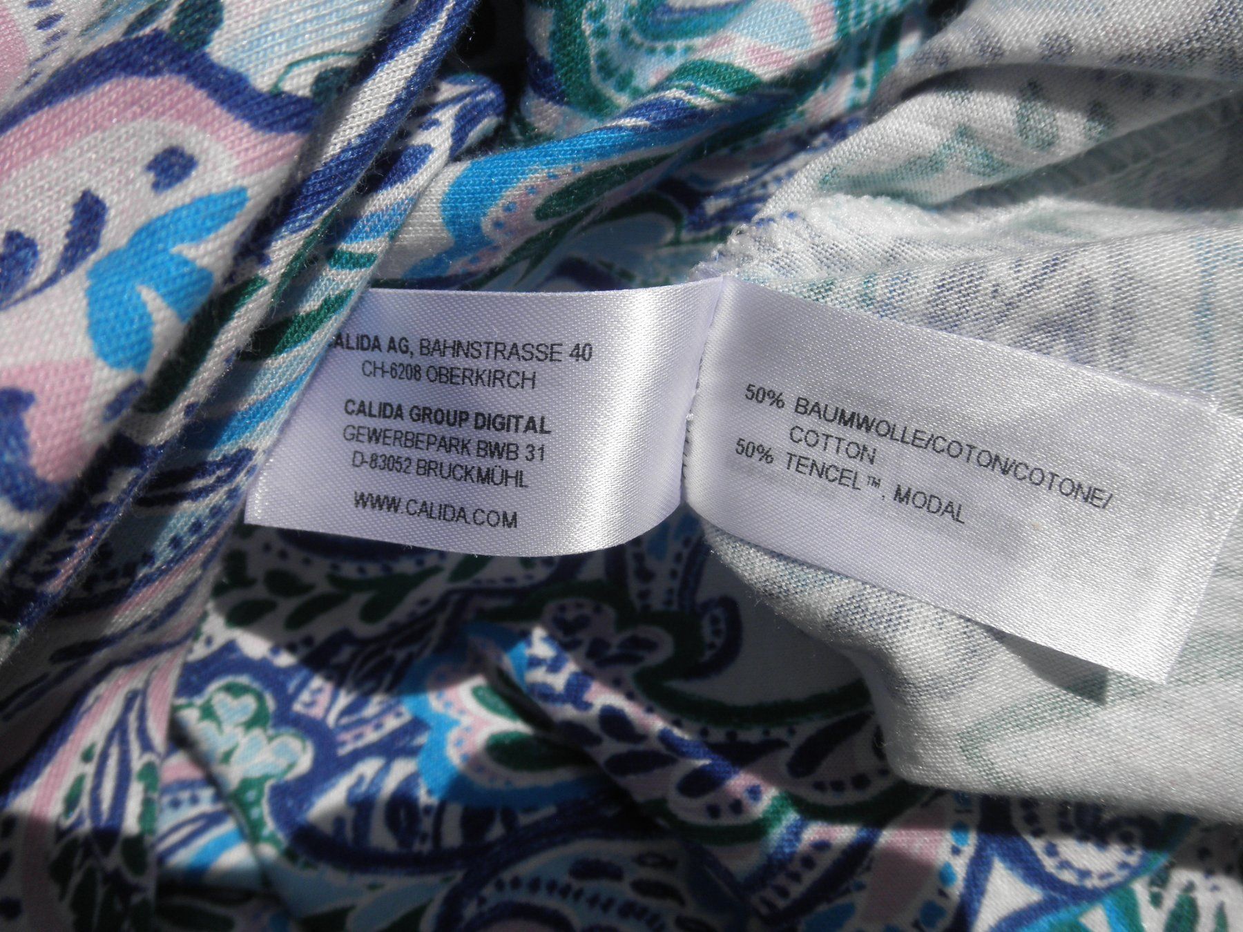 Calida Negligees & Pyjamas: Calida Nachthemd – Gebraucht aus Buttwil von Engelhaar 4